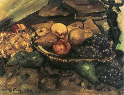 Fruit Still Life by Lovis Corinth